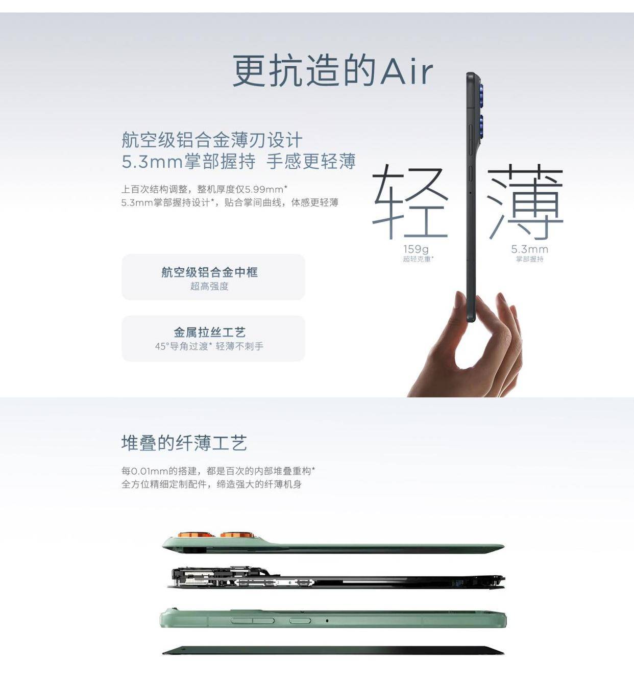 o X70 Air 成 2025 首选ky开元棋牌超薄手机推荐：联想 mot(图3)